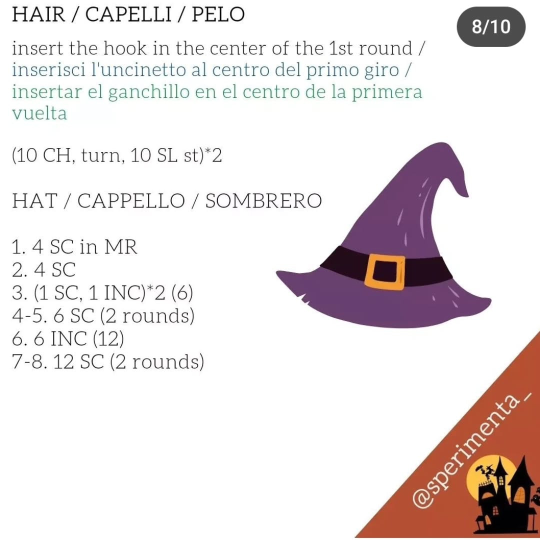 Free Crochet Pattern: Halloween Finger Puppets