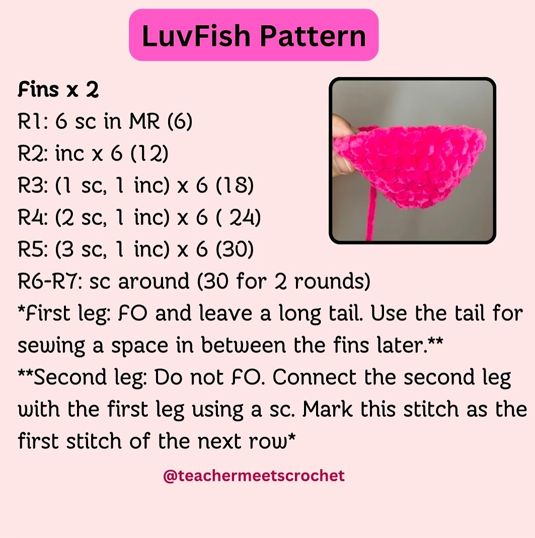 Free Crochet Pattern: Heart-Shaped Pokémon Pillow 💕Free LuvFish Crochet Pattern 💕