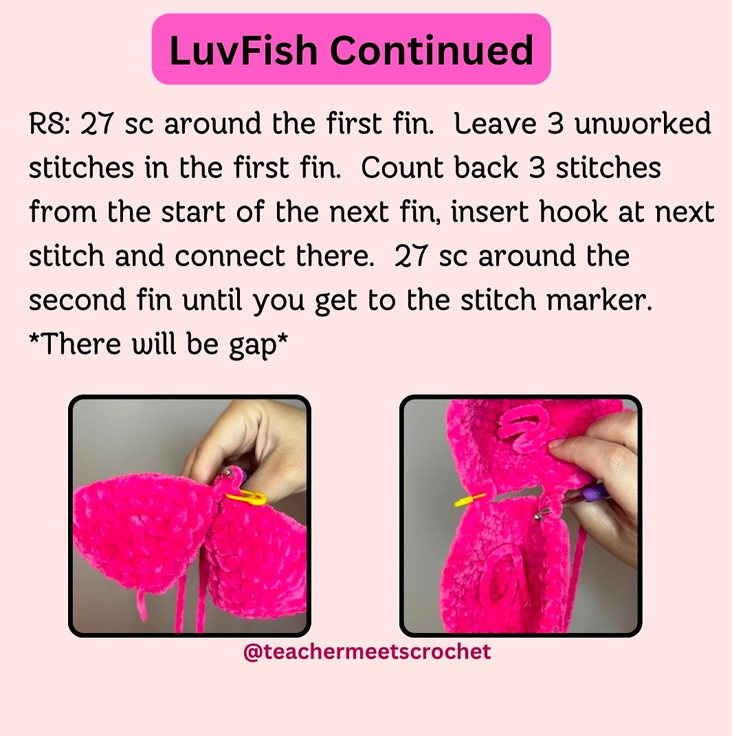 Free Crochet Pattern: Heart-Shaped Pokémon Pillow 💕Free LuvFish Crochet Pattern 💕