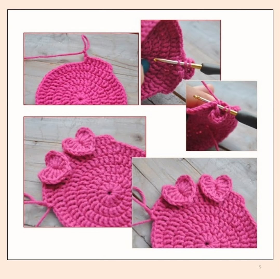 Free Crochet Pattern: Heart Stitch Coaster