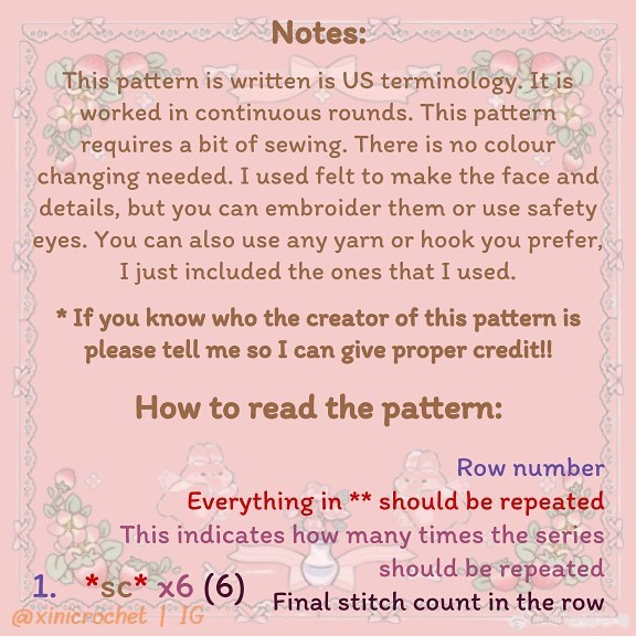 Free Crochet Pattern: Hello Kitty Cake Amigurumi
 ⋆𐙚₊˚⊹ ♡ Hello Kitty Macaroon