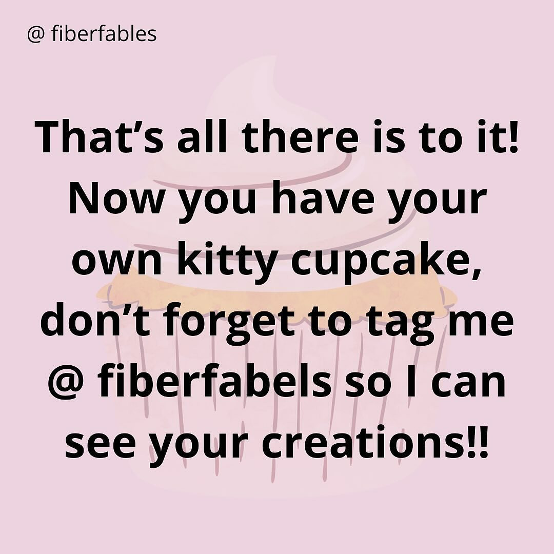 Free Crochet Pattern: Hello Kitty Cupcake Amigurumi