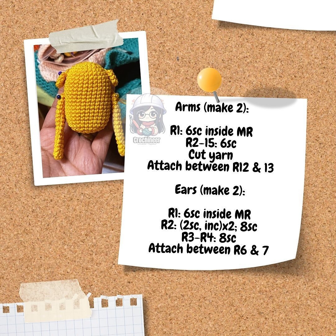 Free Crochet Pattern: Jake the Dog Amigurumi