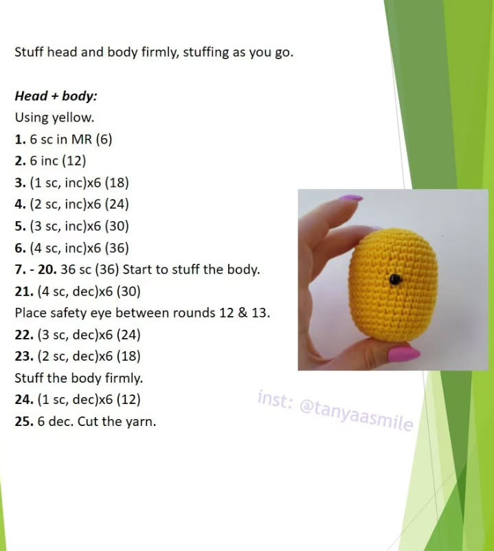 Free Crochet Pattern: Jake the Dog Amigurumi FREE PATTERN! 😎 Jake the dog 💛