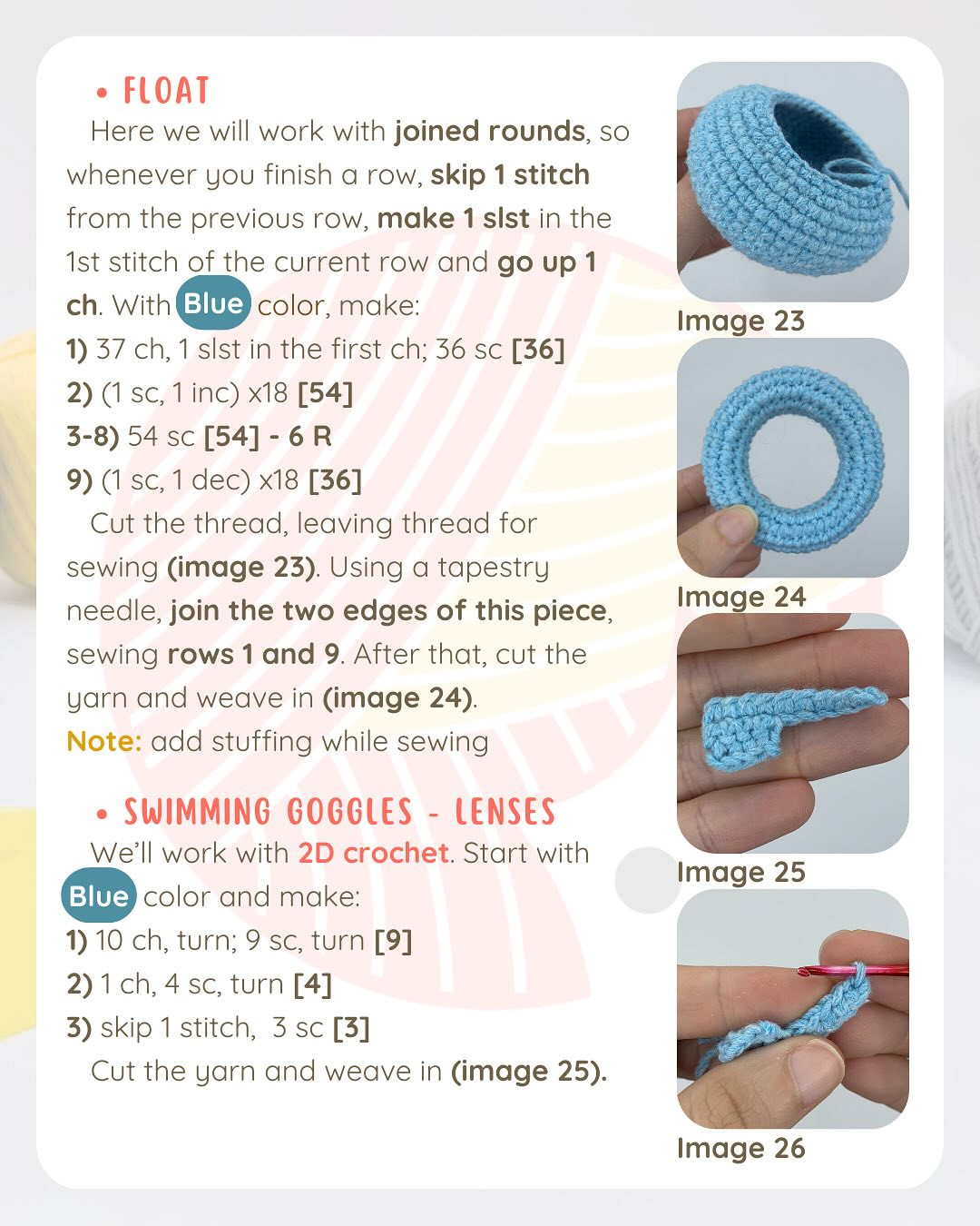 Free Crochet Pattern: Jeff the Landshark Amigurumi