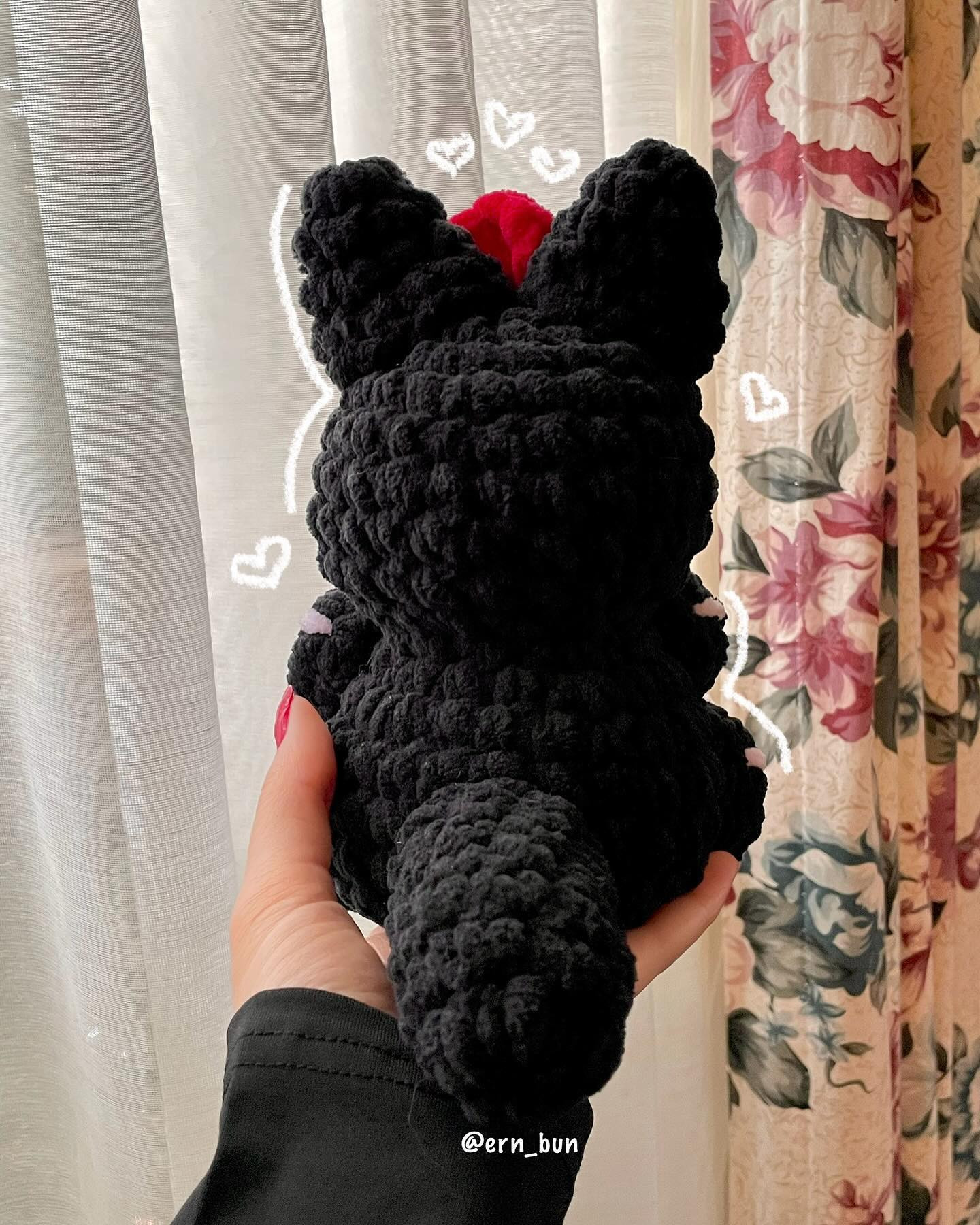 Free Crochet Pattern: Jiji the Cat Amigurumi