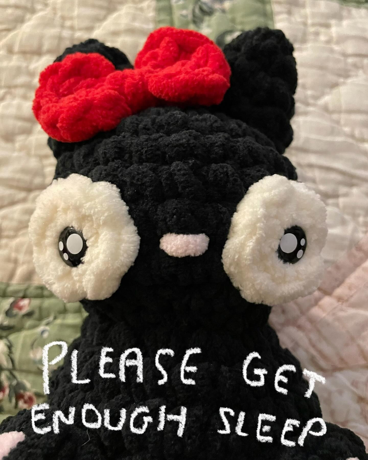 Free Crochet Pattern: Jiji the Cat Amigurumi