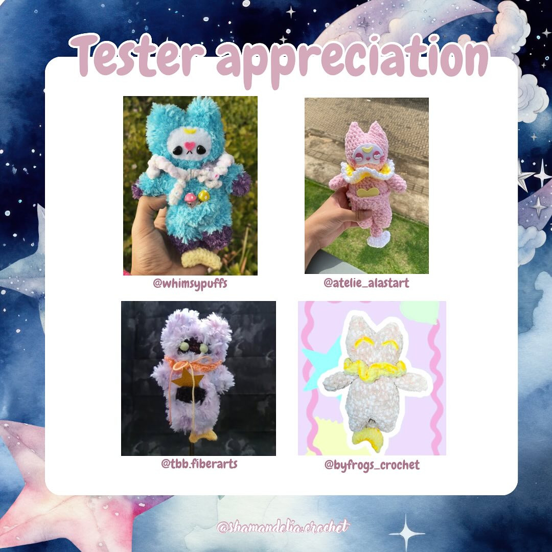 Free Crochet Pattern: Jovy the Moon Kitten