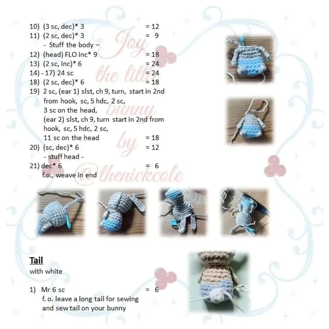 Free Crochet Pattern: Joy the Little Bunny