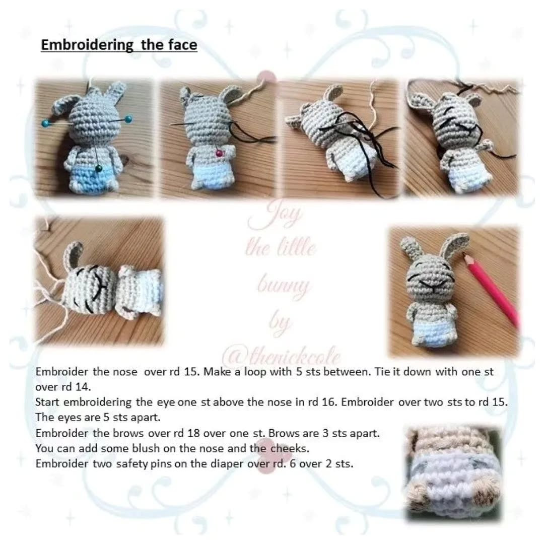 Free Crochet Pattern: Joy the Little Bunny