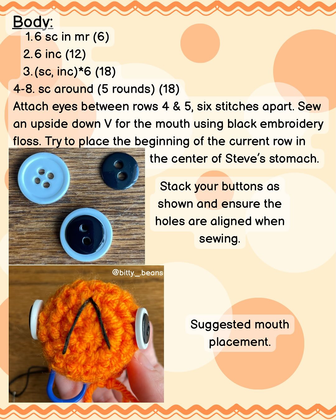 Free Crochet Pattern: Le Poisson Steve