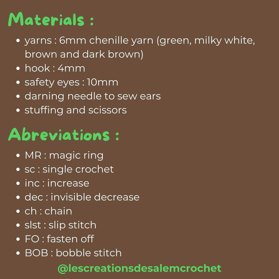 Free Crochet Pattern: Low-Sew Amigurumi Shrek