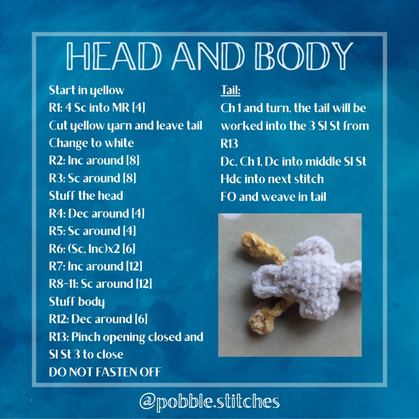 Free Crochet Pattern: Low-Sew Silly Goose Keychains