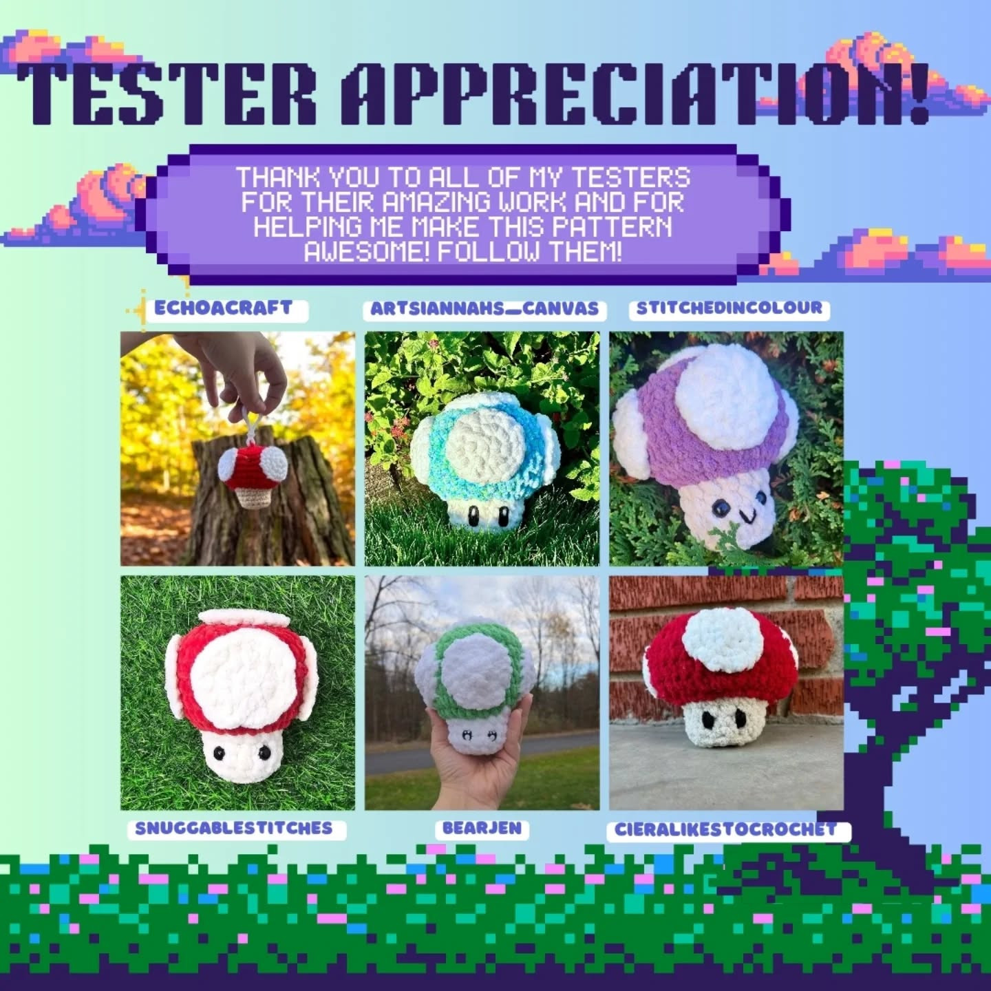 Free Crochet Pattern: Magic Mushroom Amigurumi