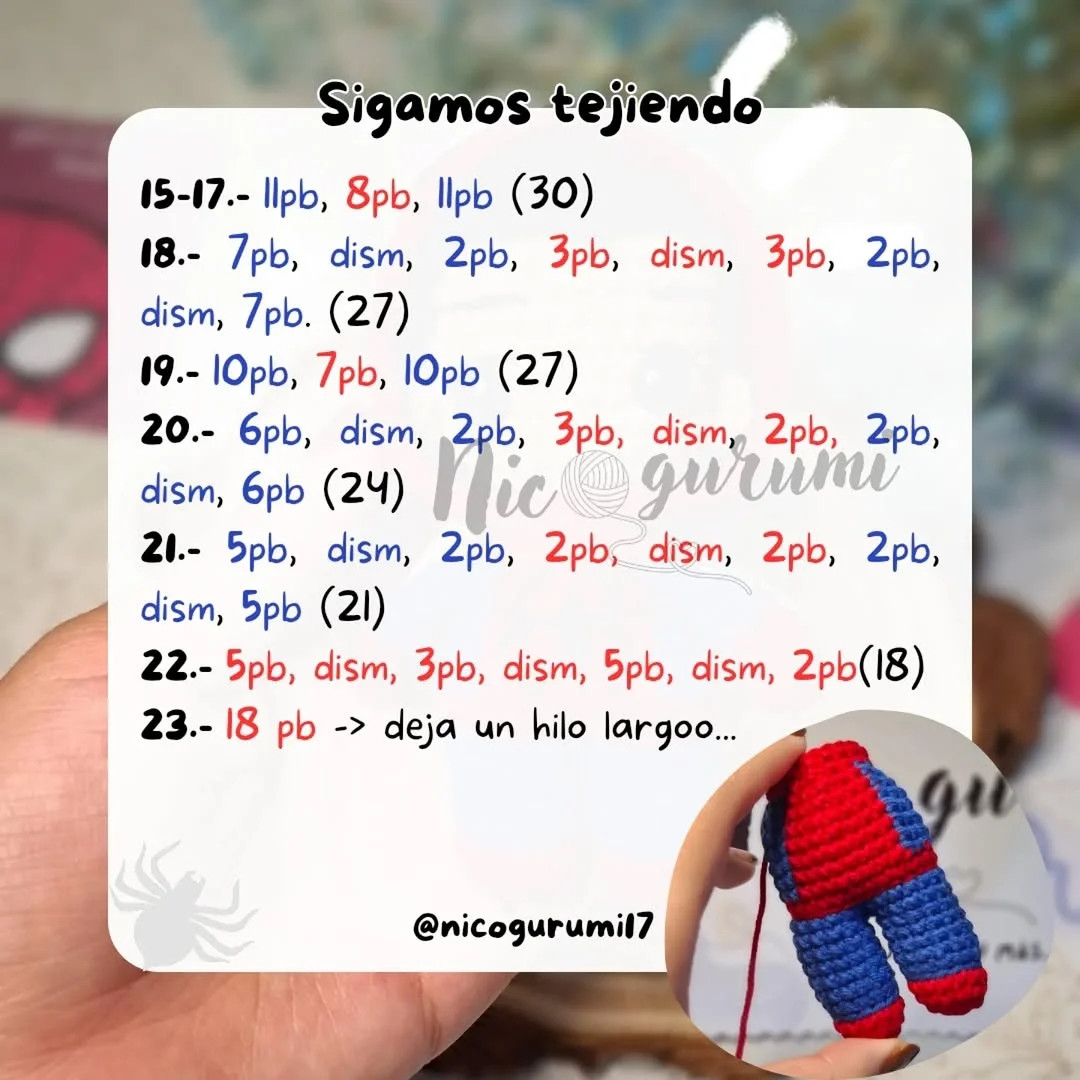 Free Crochet Pattern: Miles Morales Spider-Man Amigurumi