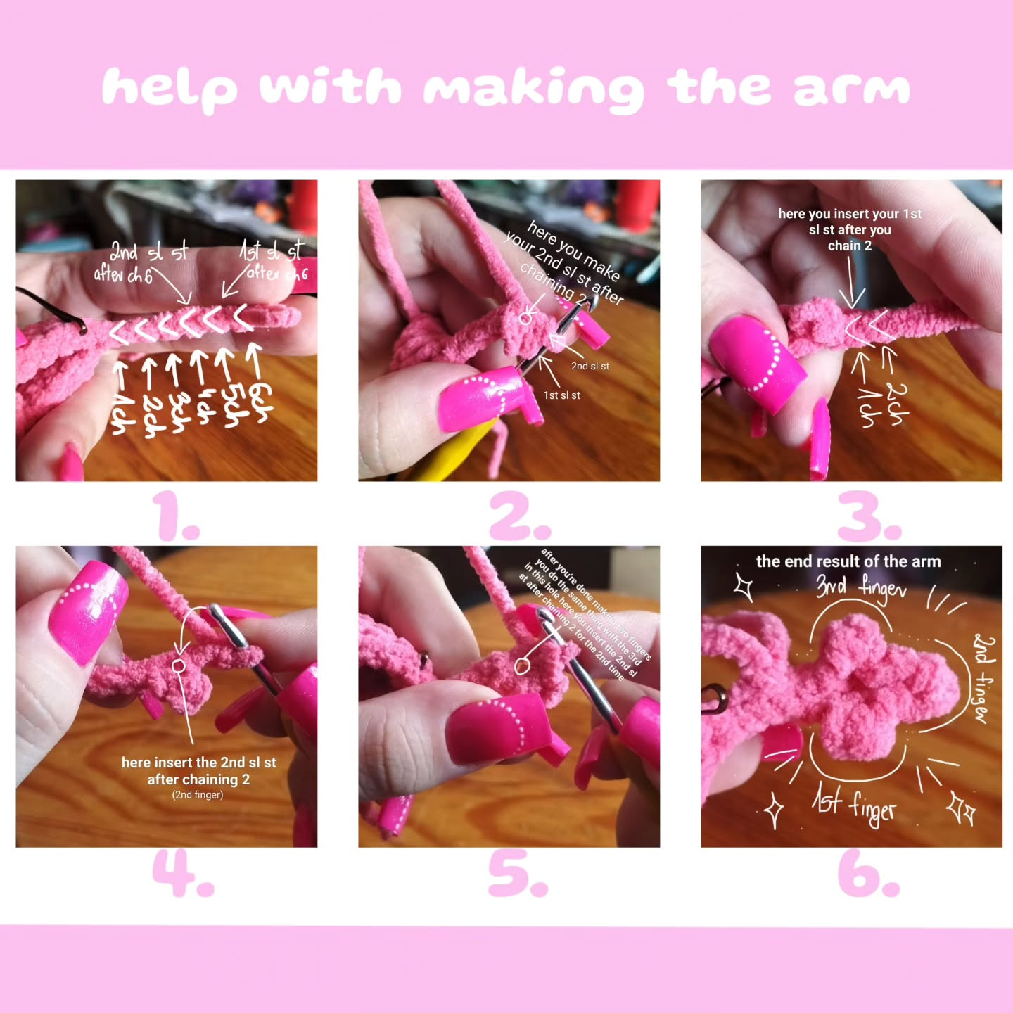 Free Crochet Pattern: Mini Leggy Froggies
