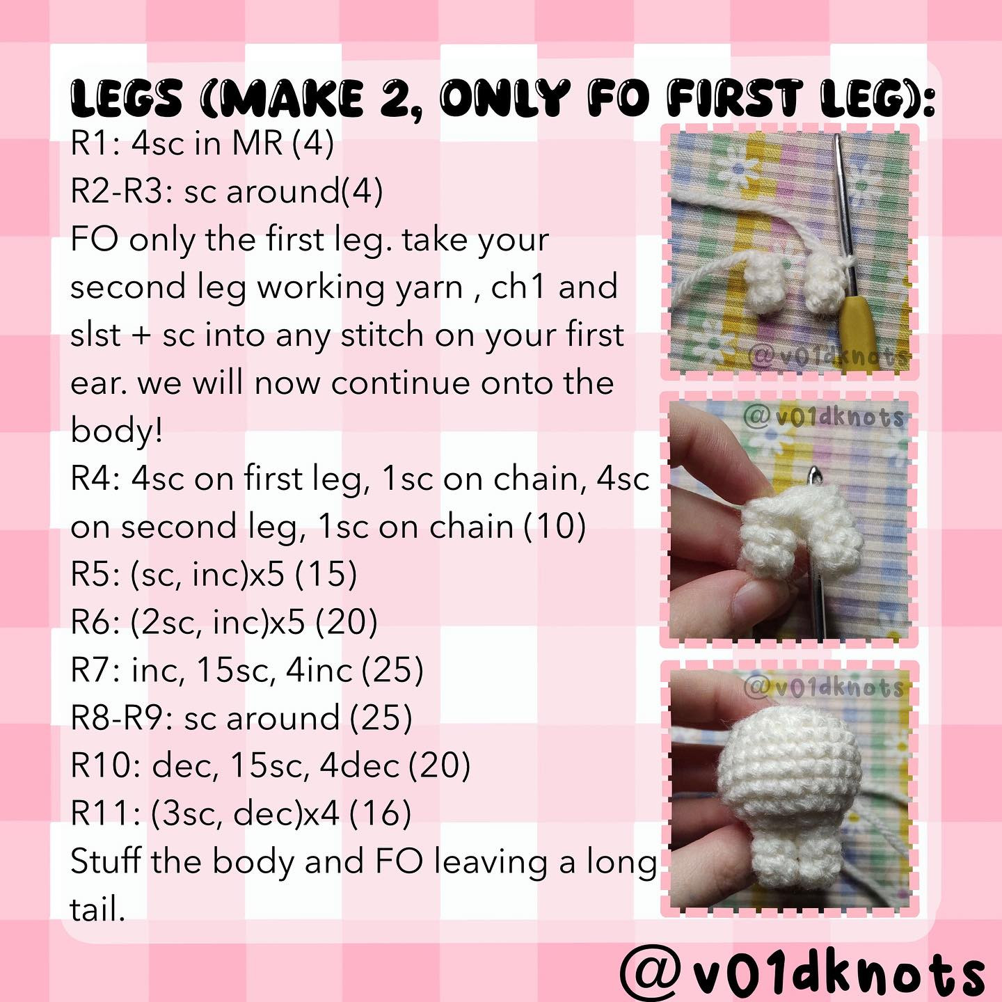 Free Crochet Pattern: Mini Miffy Bunny