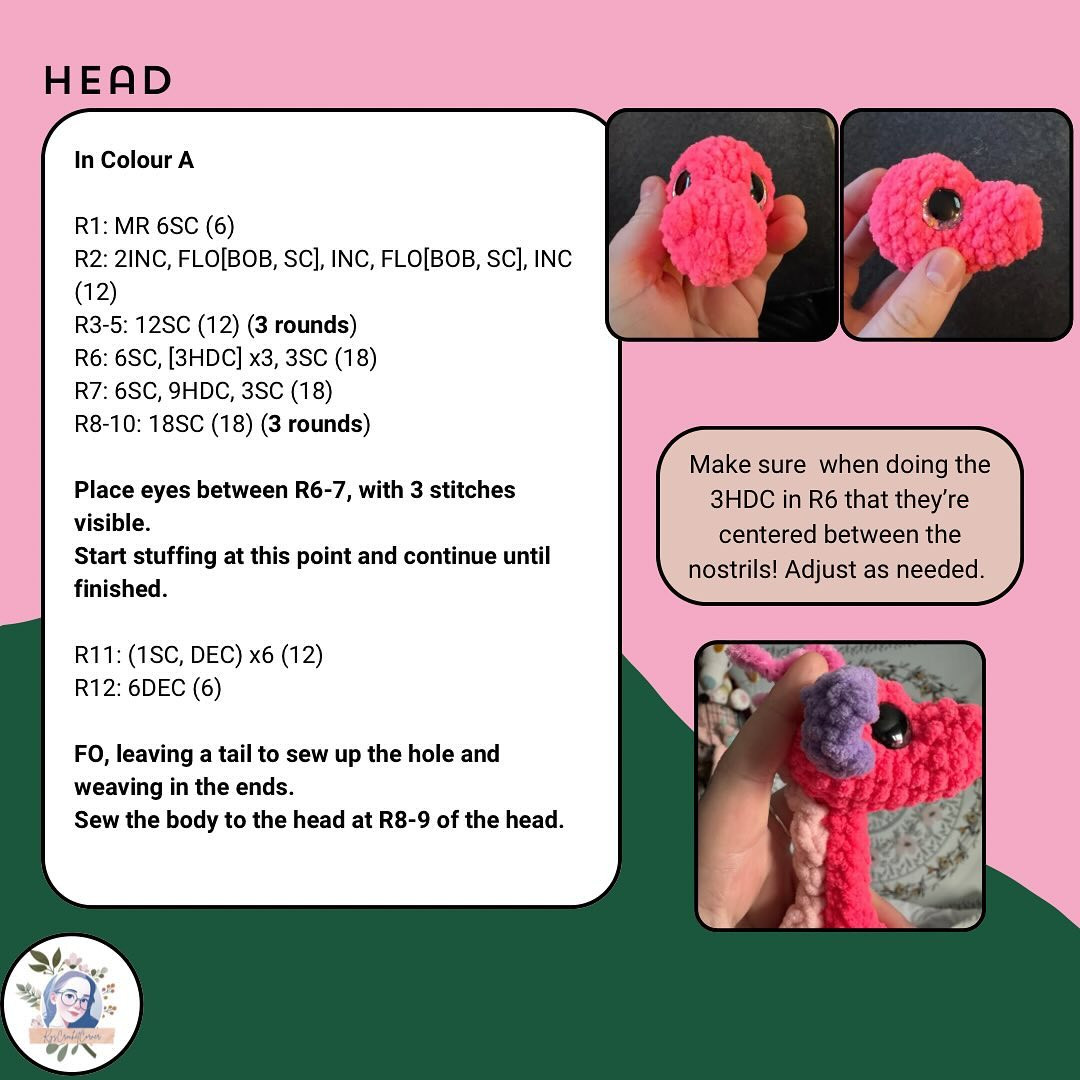 Free Crochet Pattern: Mini Mirage Sky Serpent Amigurumi