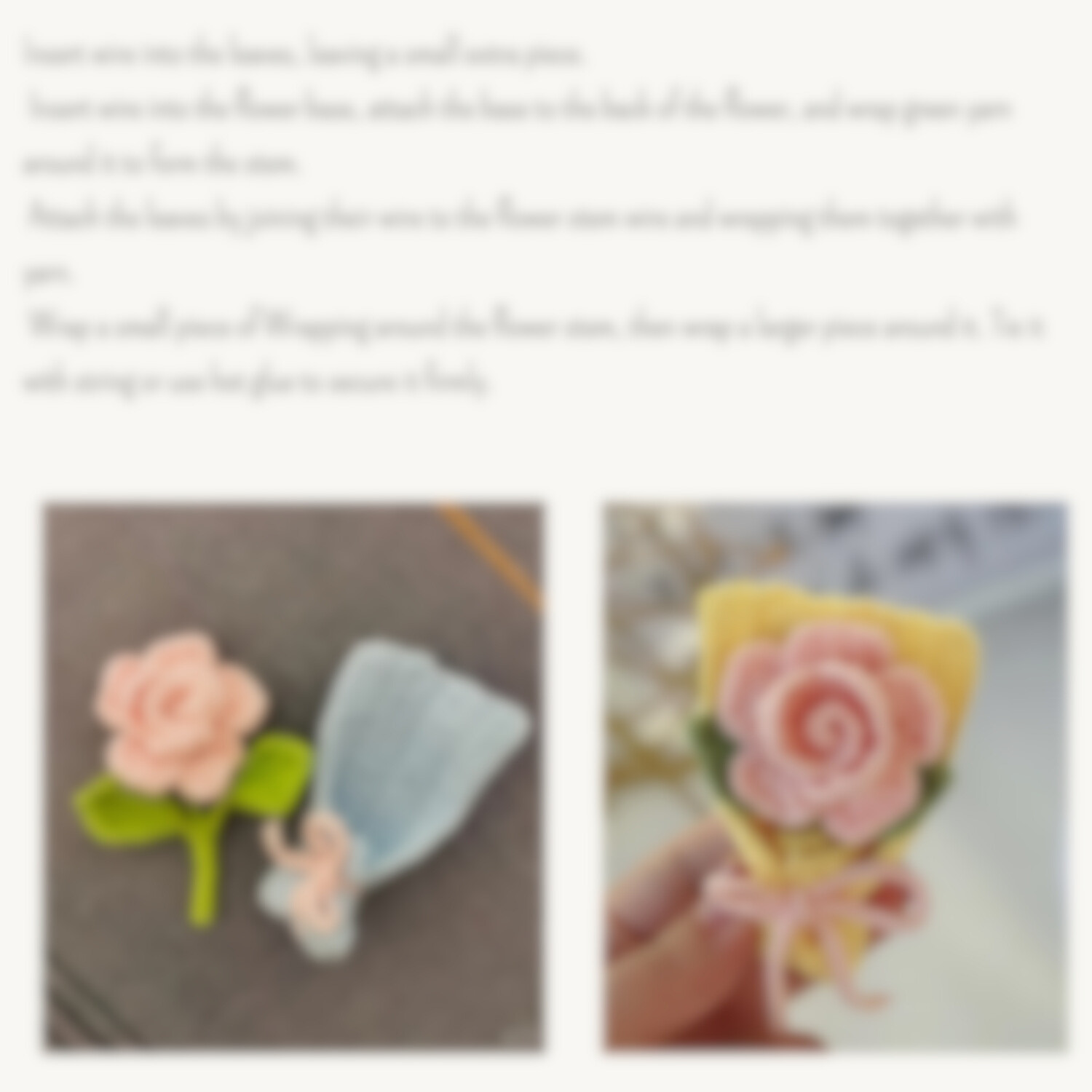 Free Crochet Pattern: Mini Rose Keychain Crochet Mini Rose Keychain