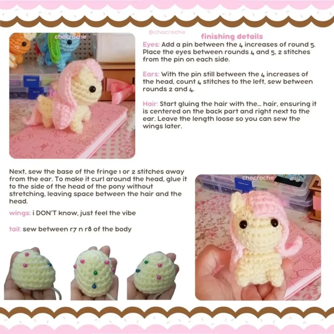 Free Crochet Pattern: My Little Pony Amigurumi