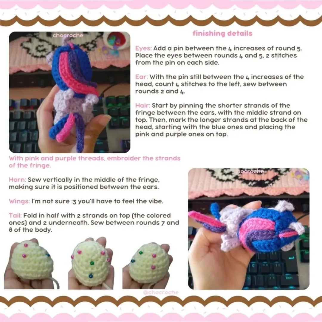 Free Crochet Pattern: My Little Pony Amigurumi