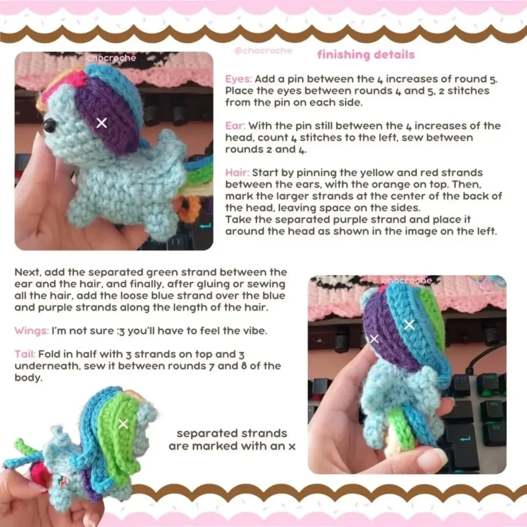 Free Crochet Pattern: My Little Pony Amigurumi