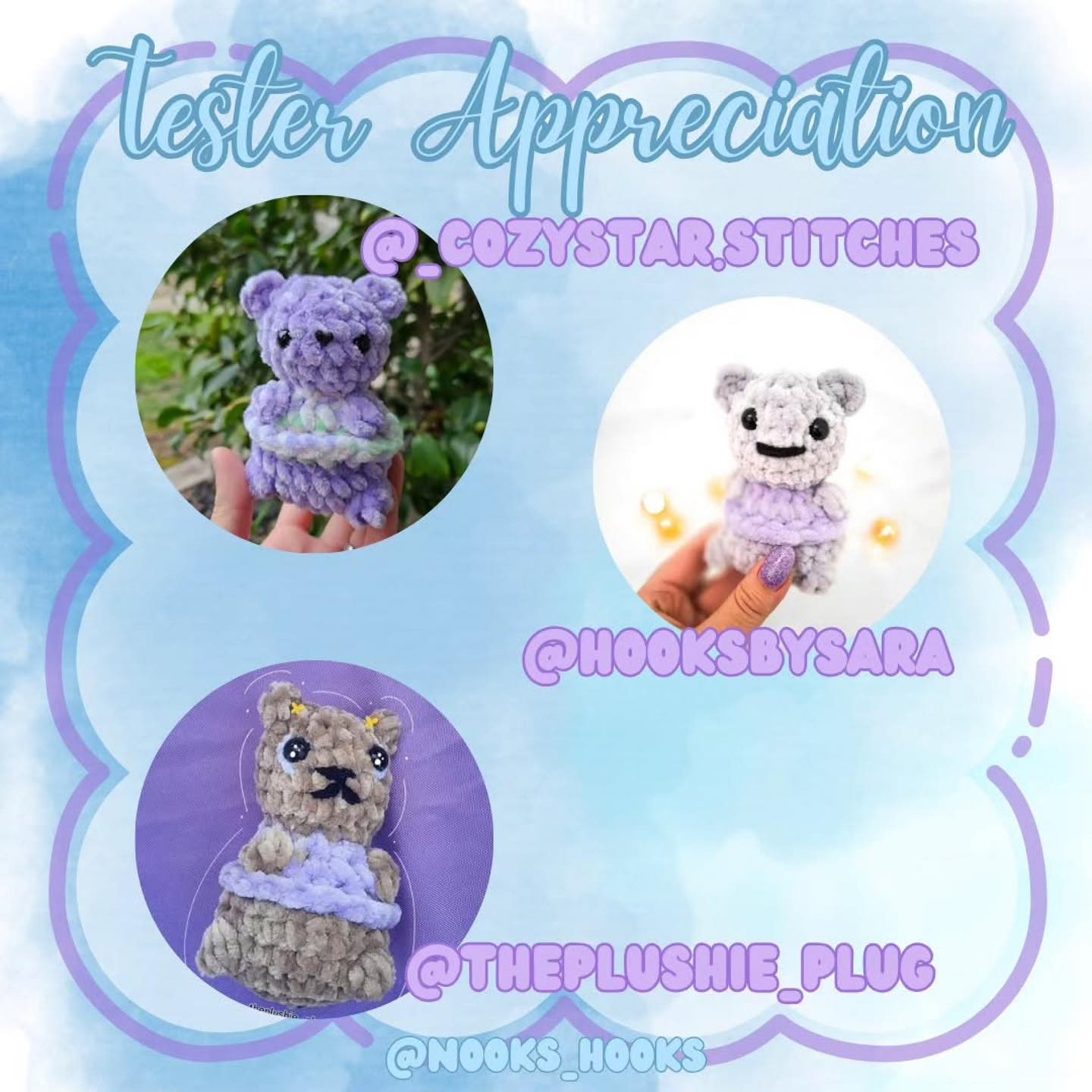 Free Crochet Pattern: No-Sew Chunky Bears
