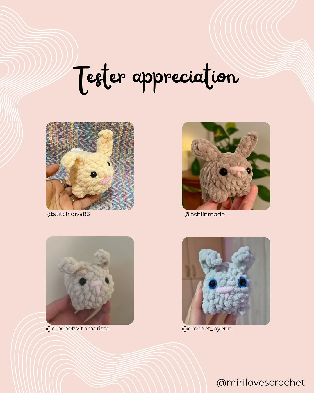 Free Crochet Pattern: No-Sew Easter Bunny