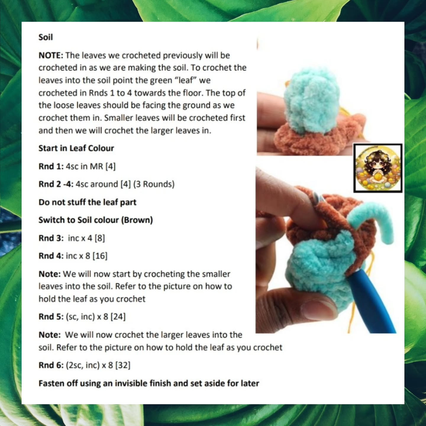 Free Crochet Pattern: No-Sew Eva Cactus