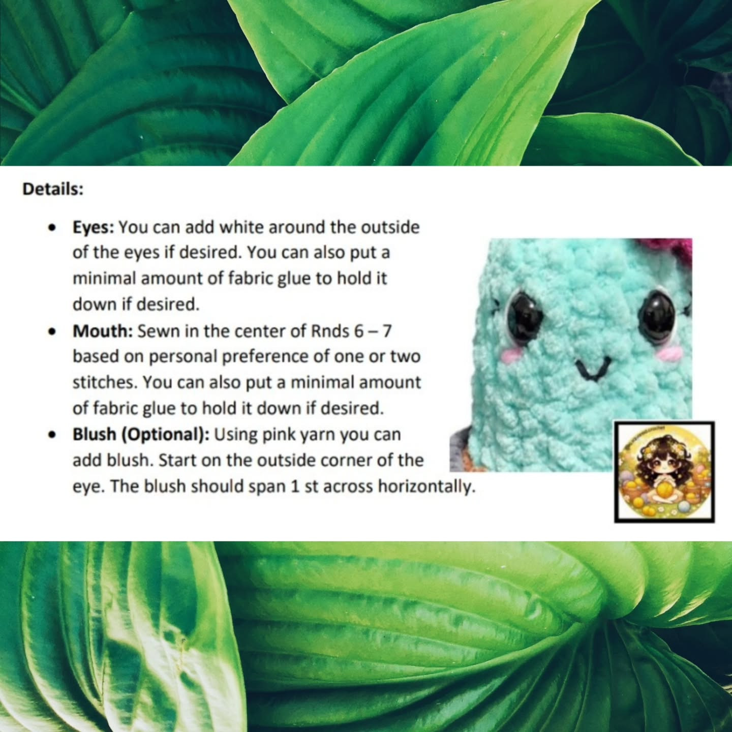 Free Crochet Pattern: No-Sew Eva Cactus