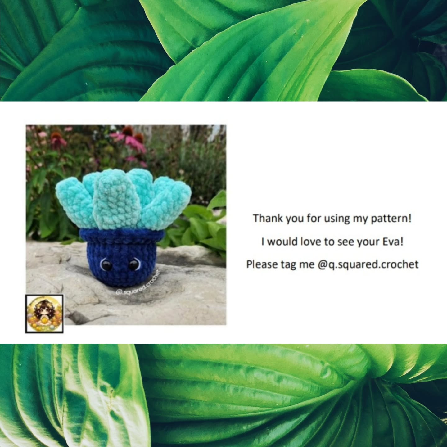 Free Crochet Pattern: No-Sew Eva Cactus