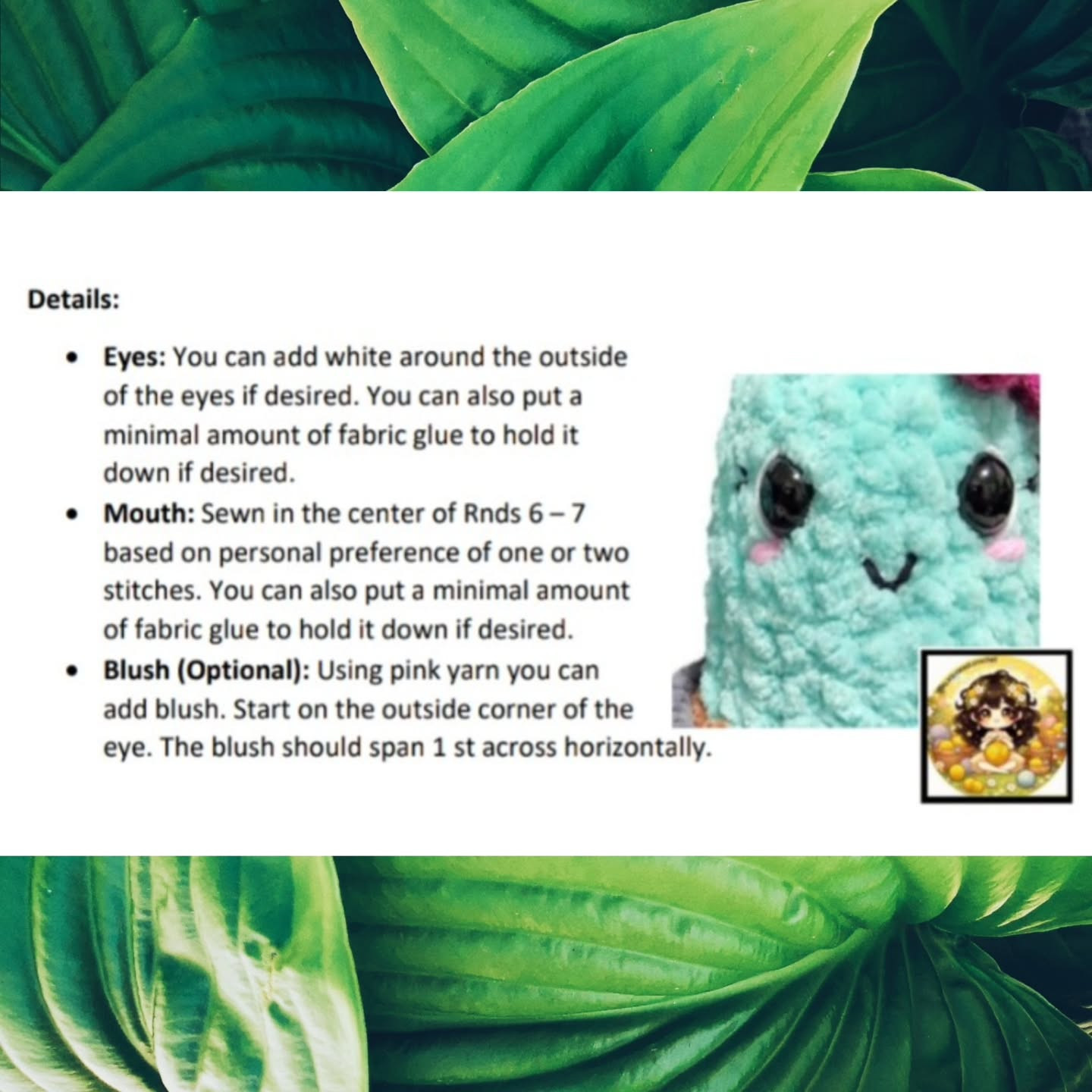 Free Crochet Pattern: No-Sew Fishbone Plant