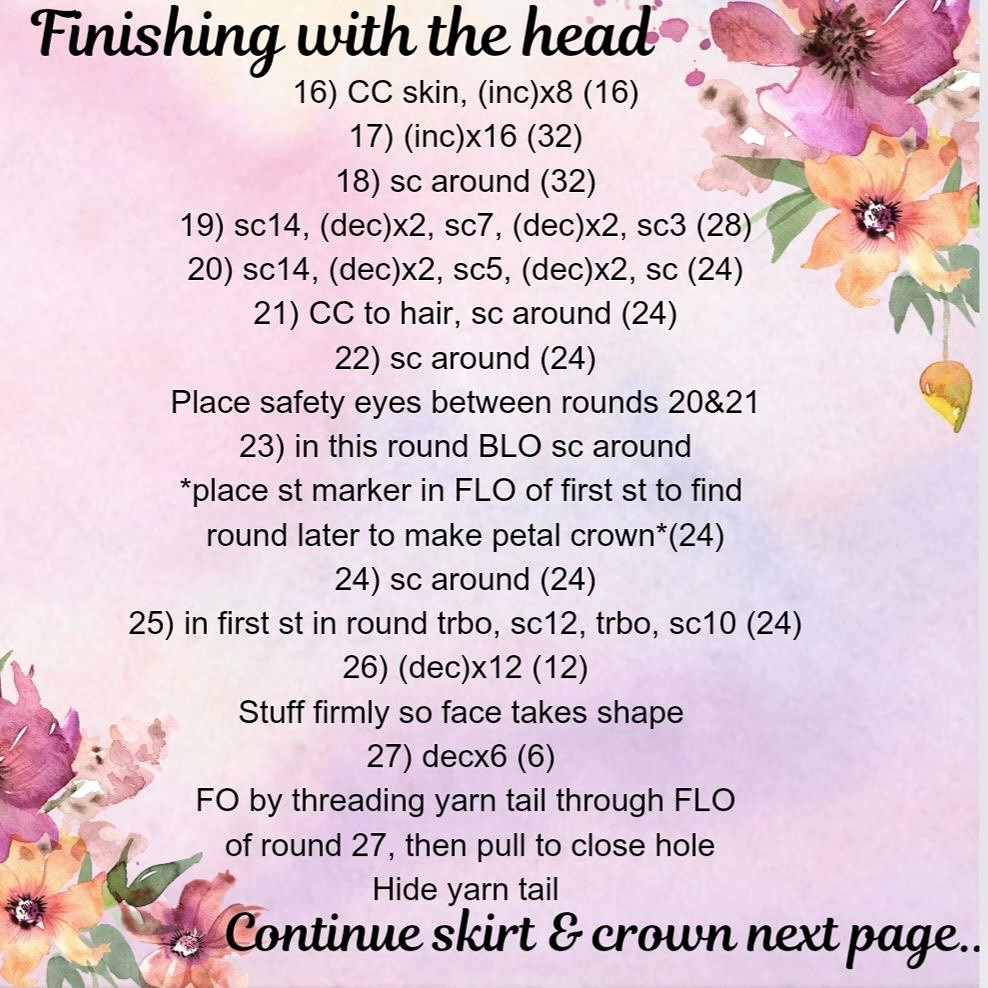 Free Crochet Pattern: No-Sew Flower Petal Babies