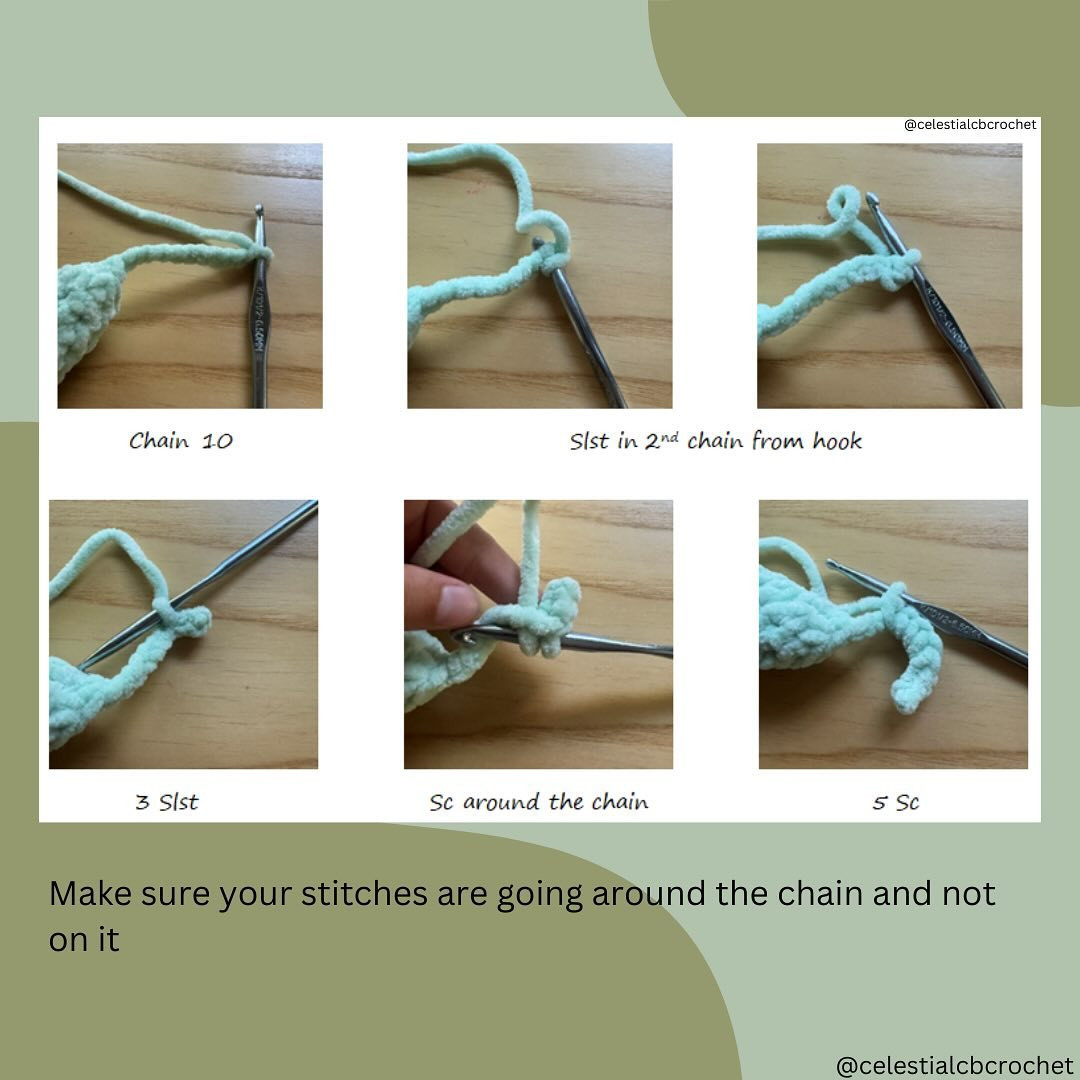 Free Crochet Pattern: No-Sew Lizard Amigurumi