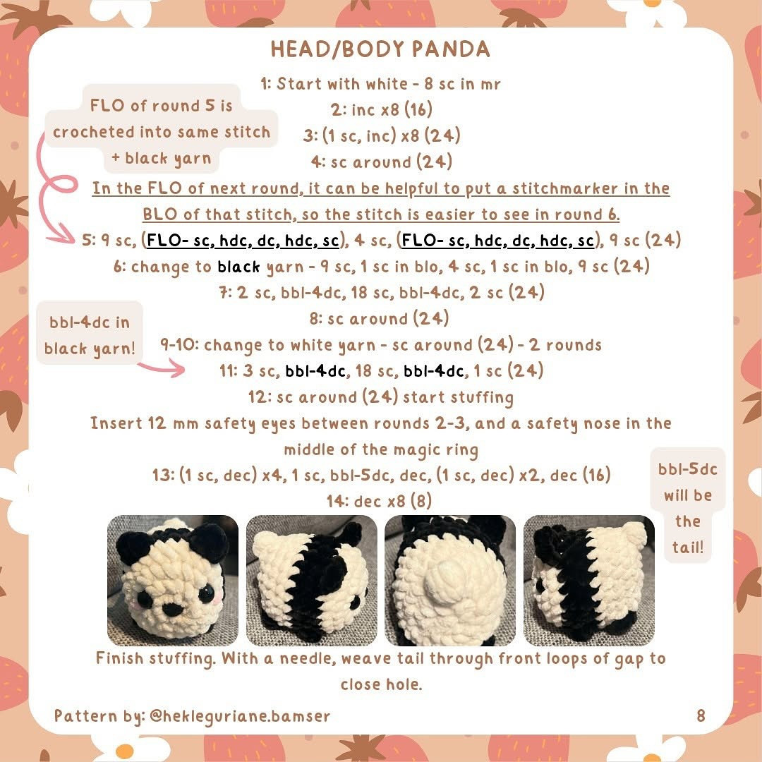 Free Crochet Pattern: No-Sew Loaf Bears