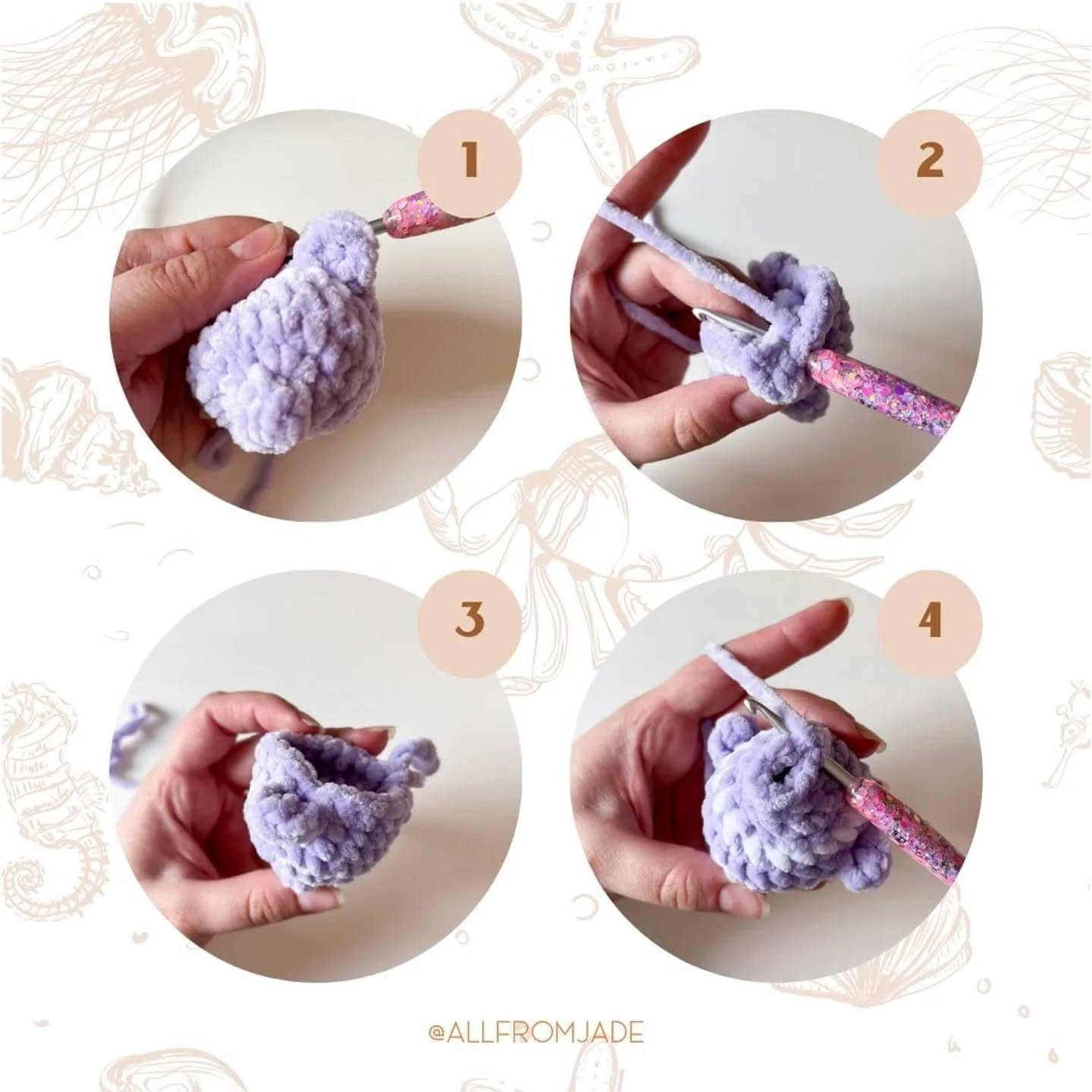 Free Crochet Pattern: No-Sew Squishy Fish Amigurumi