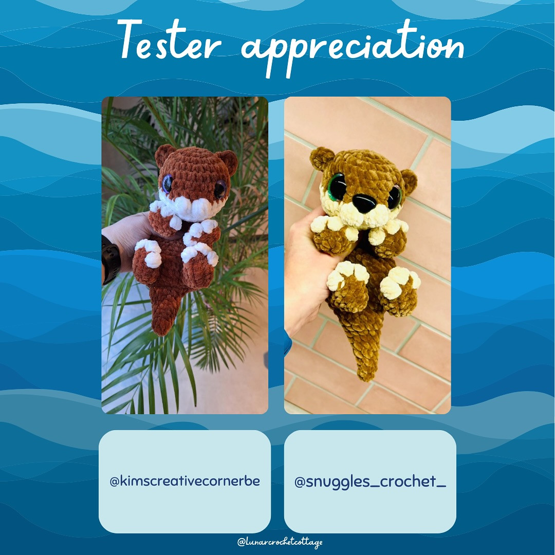 Free Crochet Pattern: Oliver the Otter