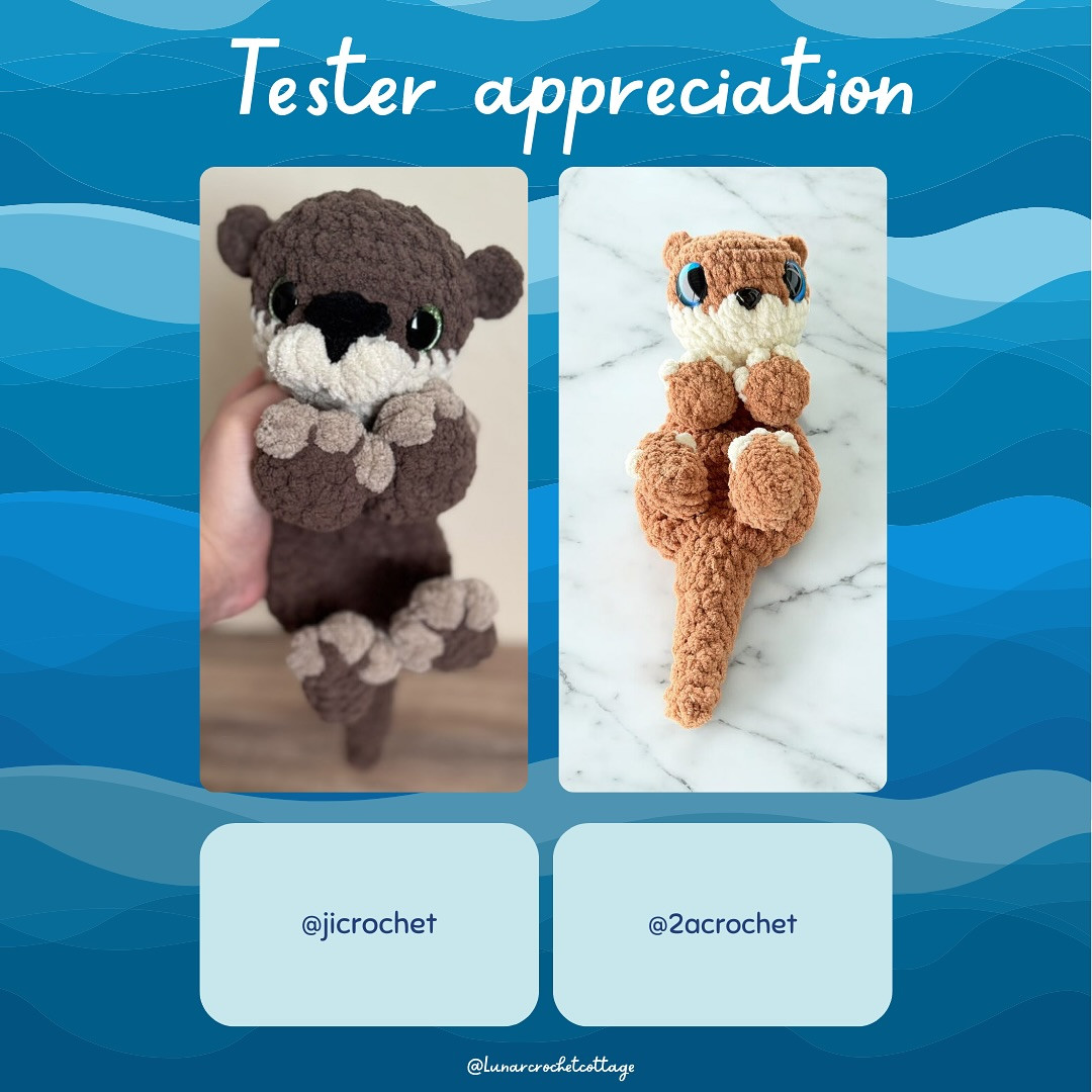 Free Crochet Pattern: Oliver the Otter