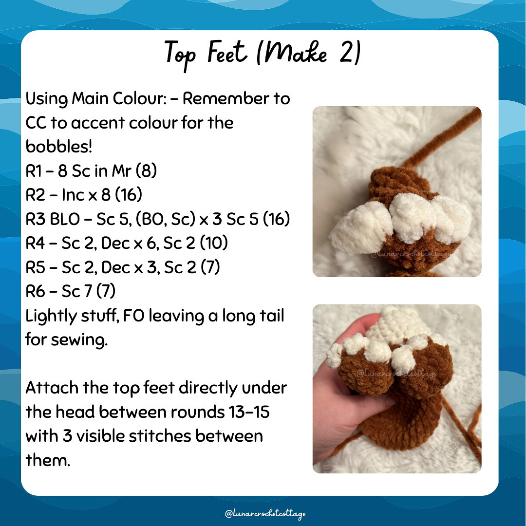 Free Crochet Pattern: Oliver the Otter