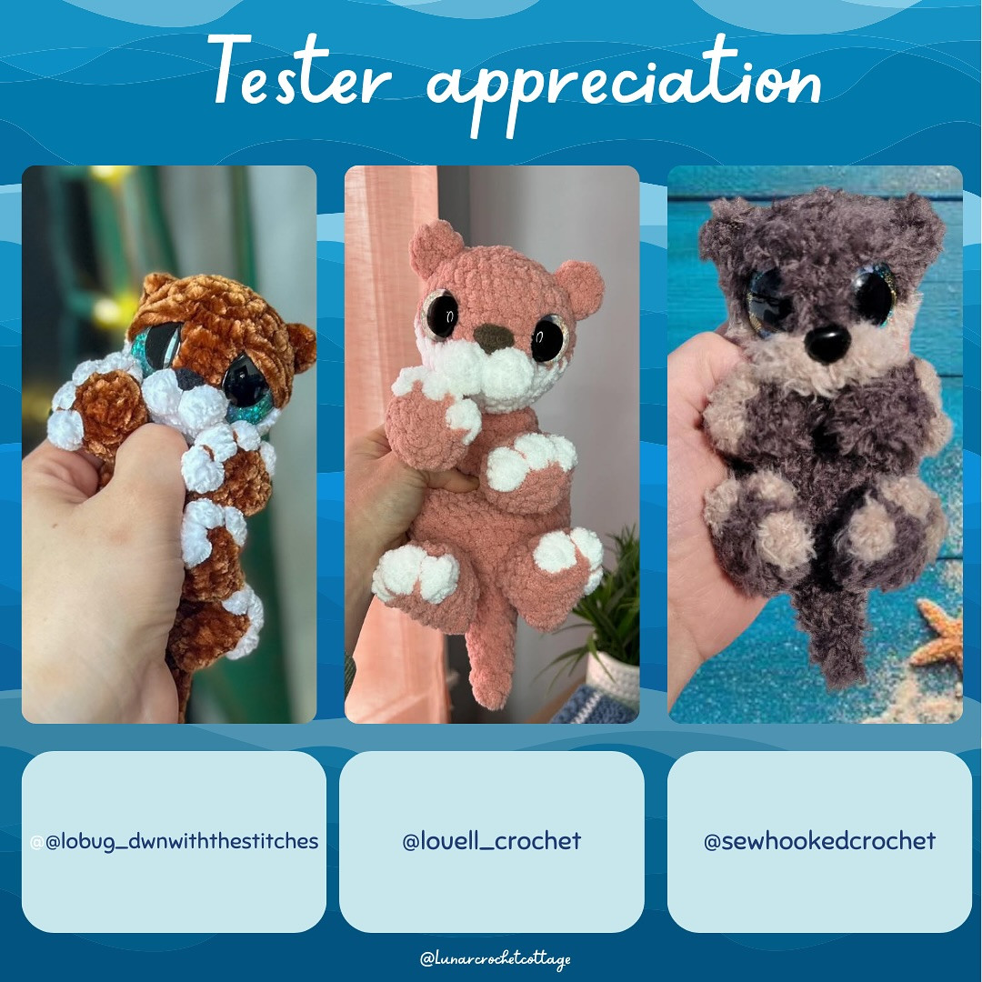 Free Crochet Pattern: Oliver the Otter