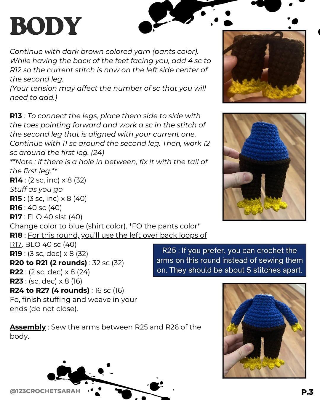 Free Crochet Pattern: Owl and Wake Writer Amigurumi