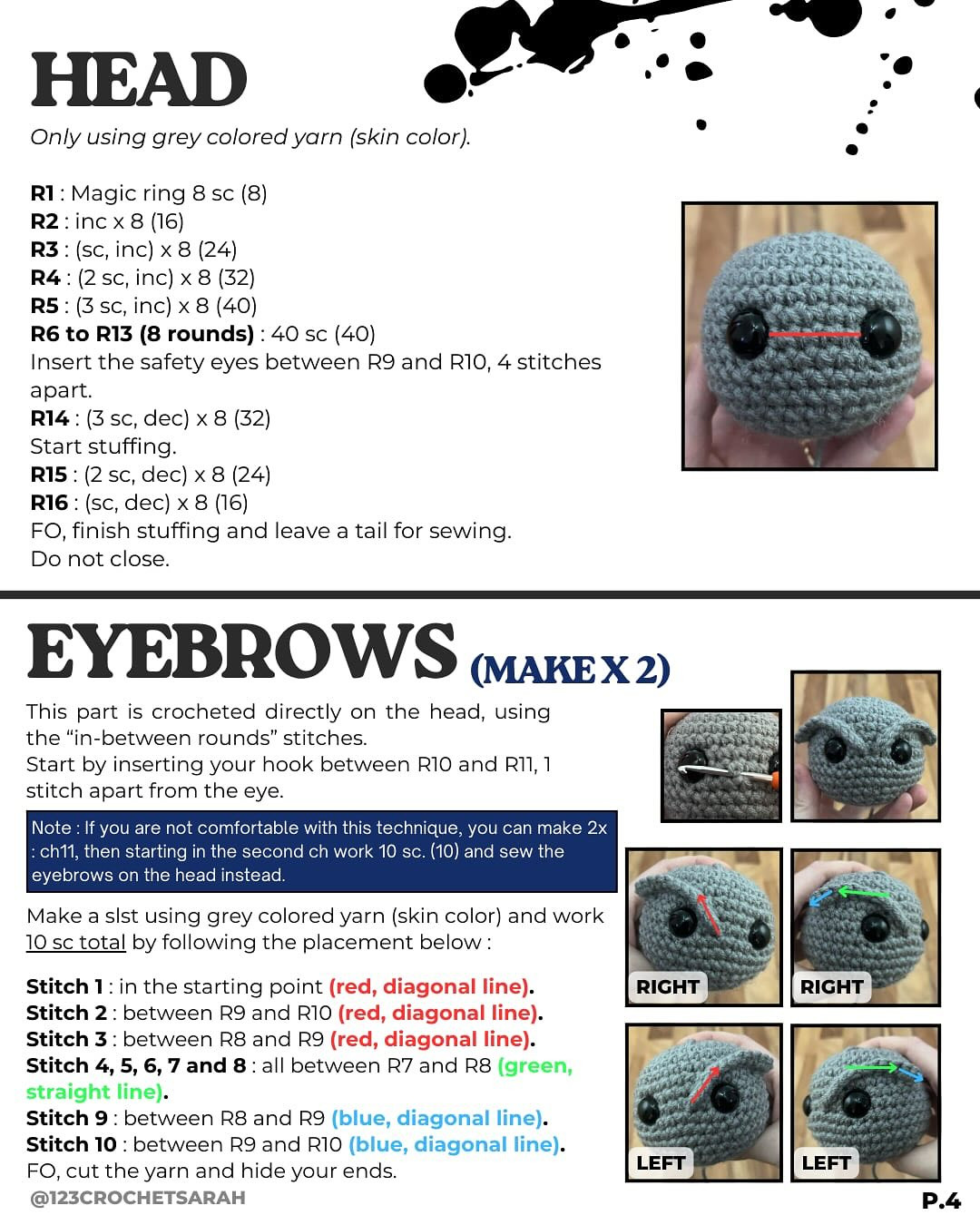 Free Crochet Pattern: Owl and Wake Writer Amigurumi