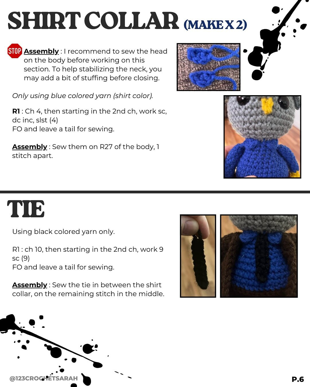 Free Crochet Pattern: Owl and Wake Writer Amigurumi