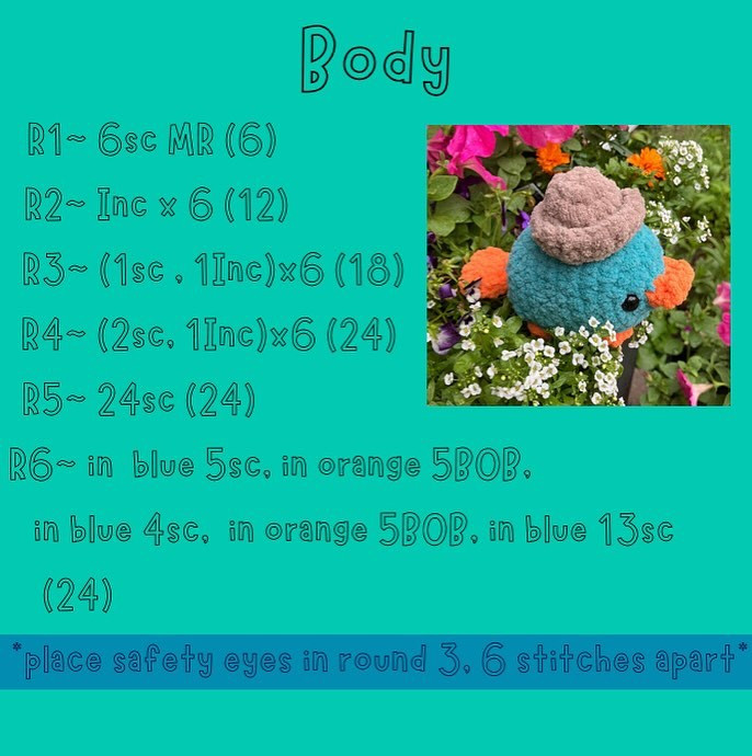 Free Crochet Pattern: Perry the Platypus