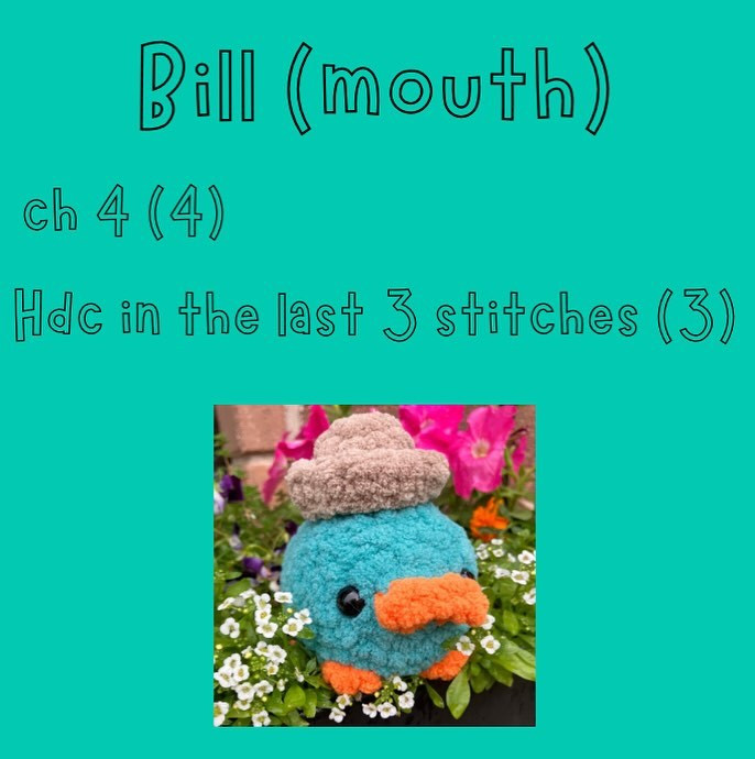 Free Crochet Pattern: Perry the Platypus