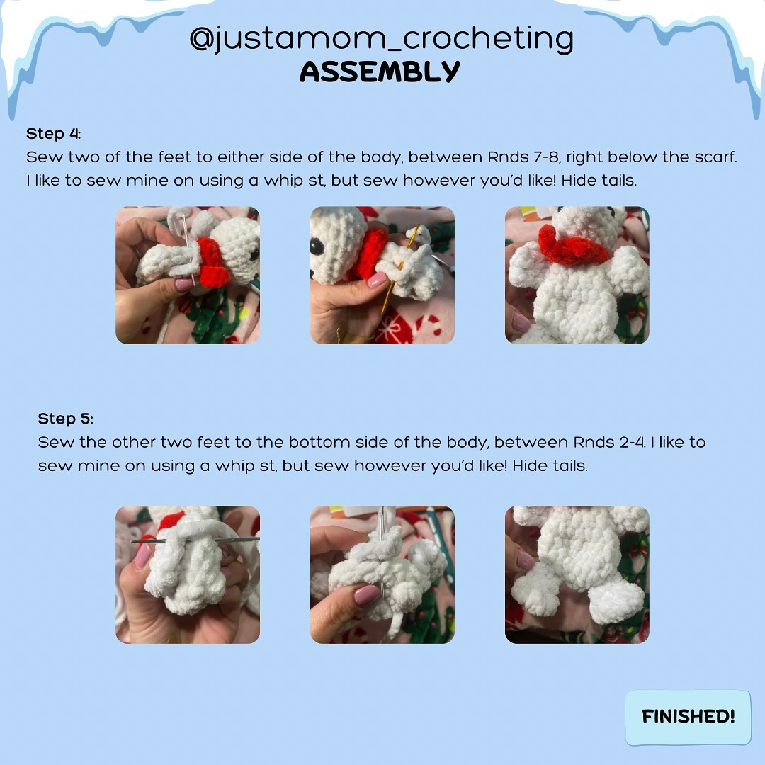 Free Crochet Pattern: Pierre the Polar Bear