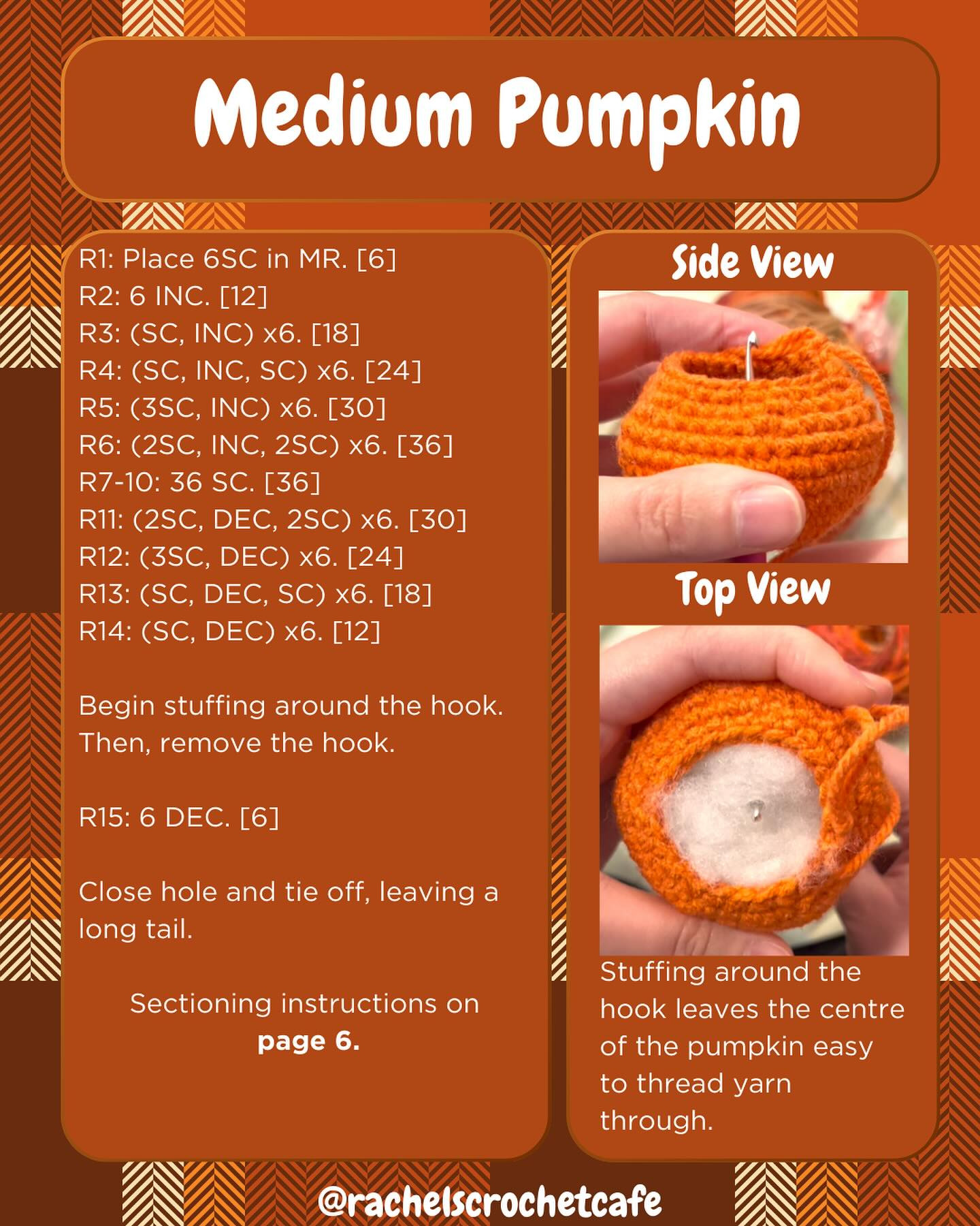 Free Crochet Pattern: Pocketful of Pumpkins