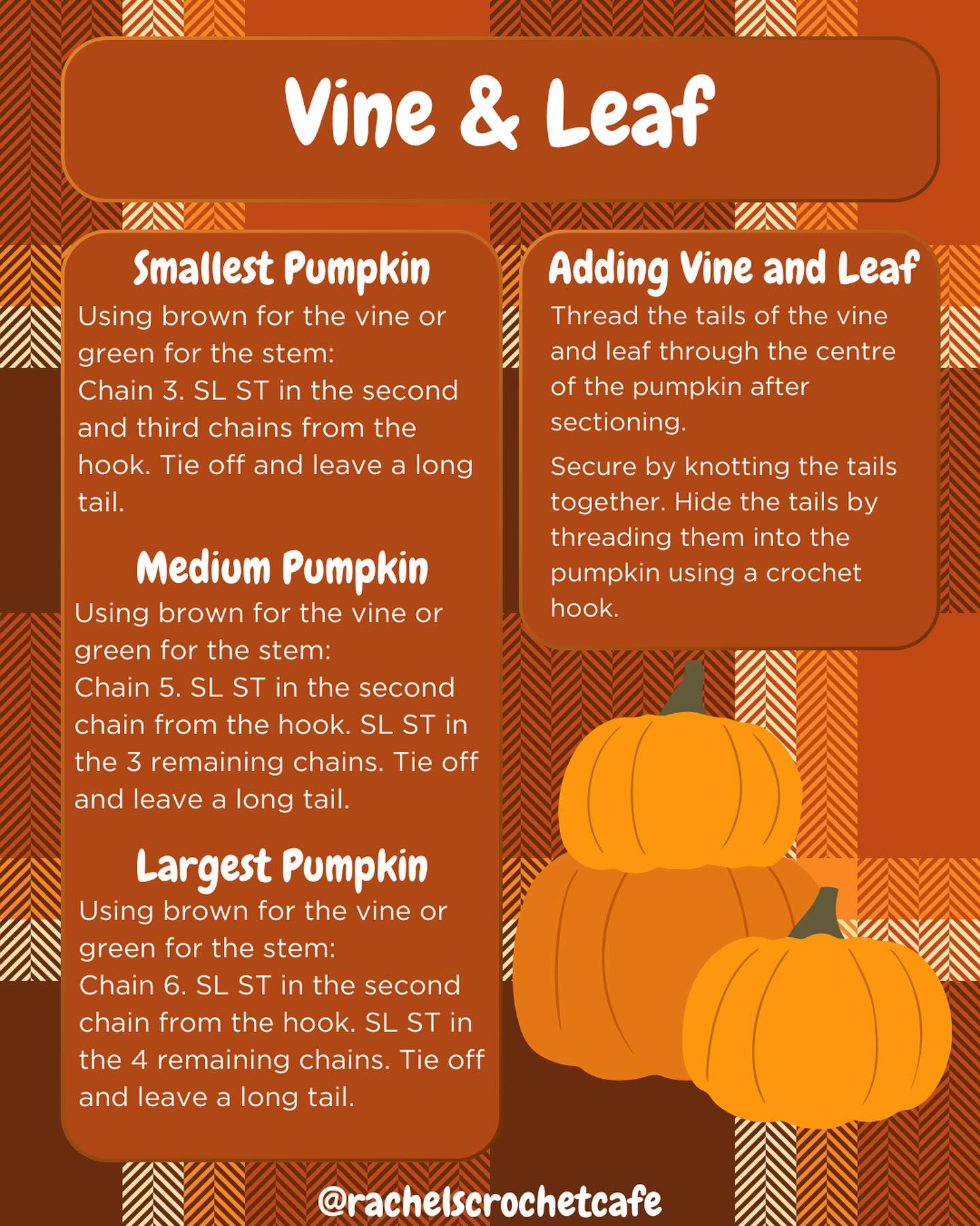 Free Crochet Pattern: Pocketful of Pumpkins