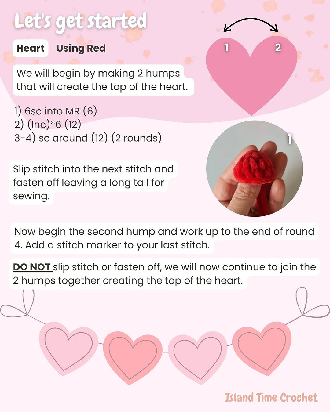 Free Crochet Pattern: Potted Heart Amigurumi