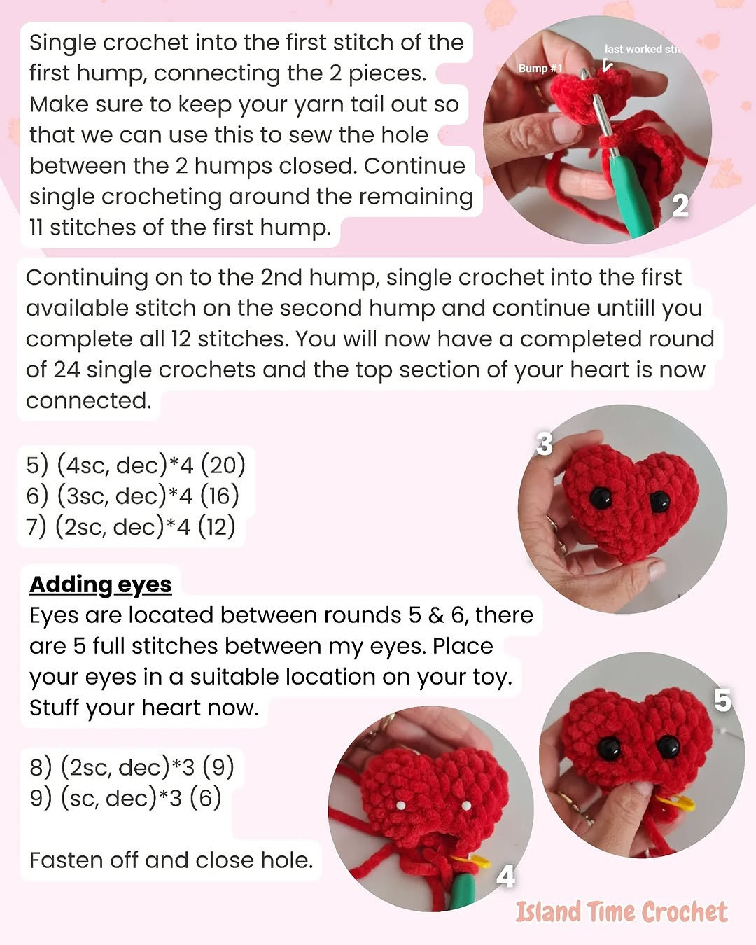 Free Crochet Pattern: Potted Heart Amigurumi